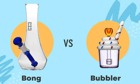Bongs vs. Bubbler: Was ist der Unterschied?