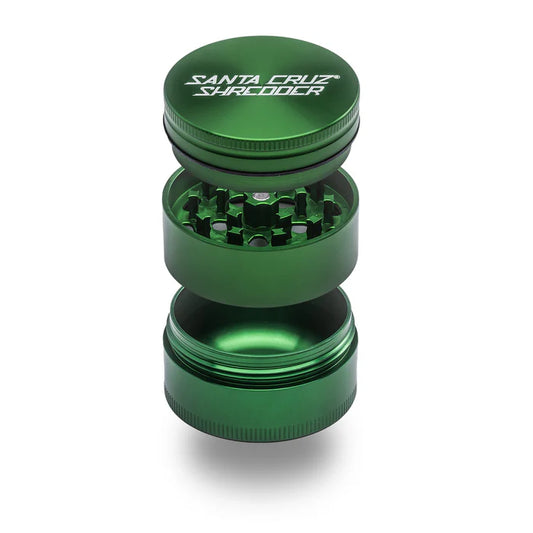 SANTA CRUZ SHREDDER / 3-piece grinder / aluminum / green