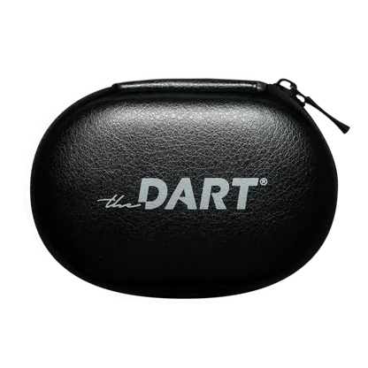 THE DART schwarze Carry Case für DARTs, Kanister und Feuerzeuge mit geruchsabweisendem Reißverschluss.