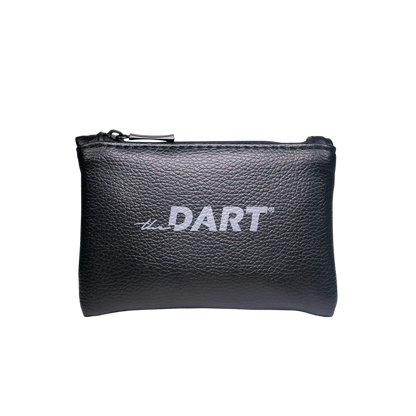 THE DART / ZIPPER POUCH / Schwarz