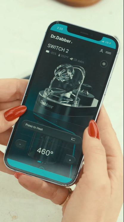 DR.DABBER / SWITCH 2 / E-RIG / Blau/Schwarz