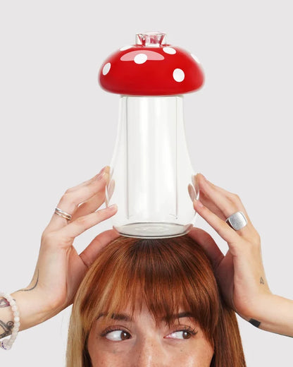 GLOOP / MUSHROOM / GRAVITY BONG / Klar-Rot