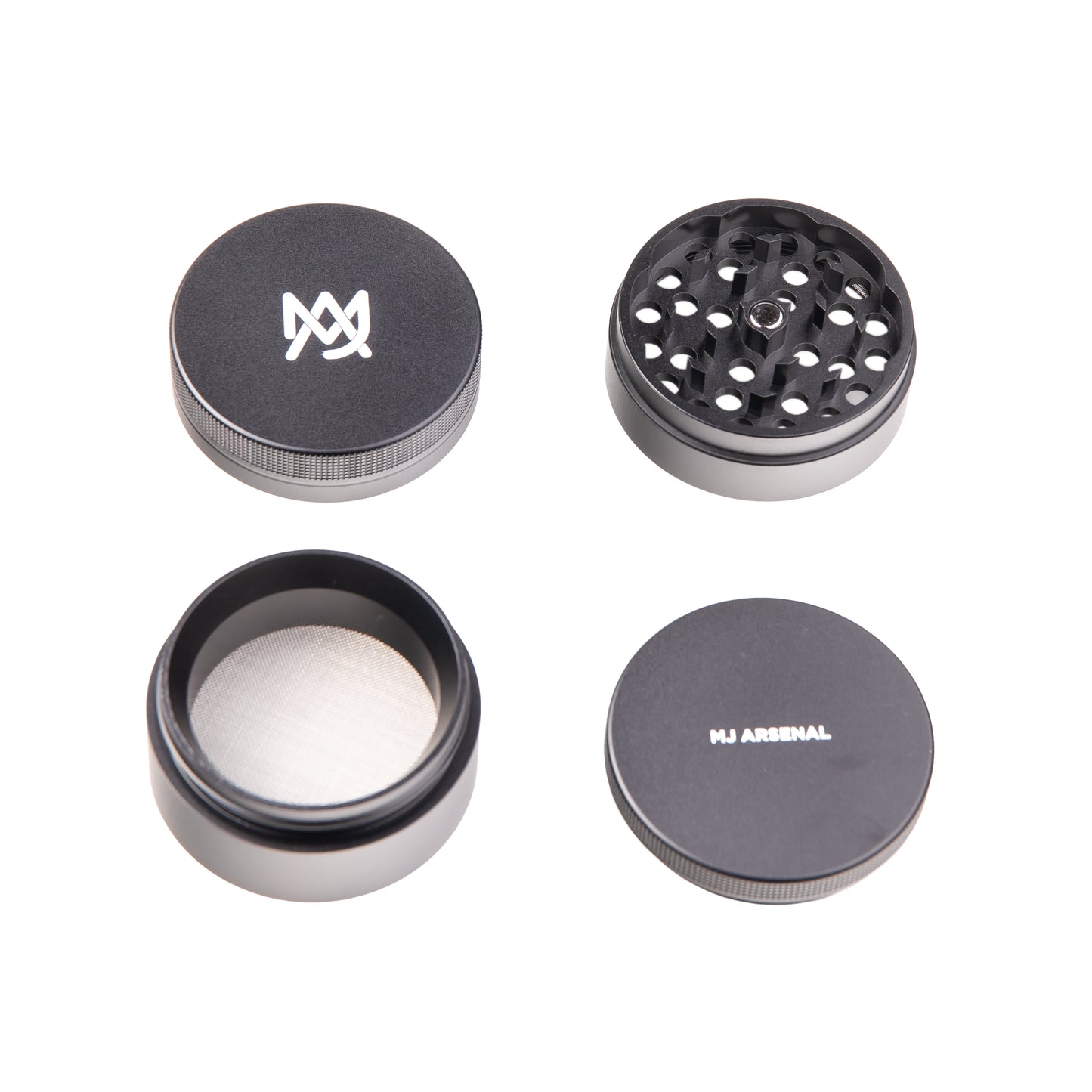MJ ARSENAL / GRINDER / 4-PIECE / Schwarz
